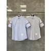 톰브라운 반팔 스트라이프 셔츠 (2color)