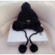 프라다 털 모자 (2color)